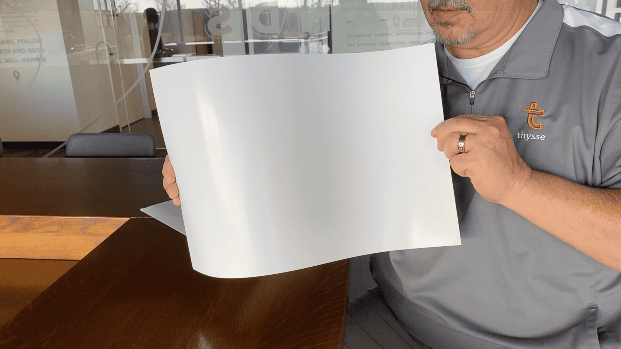 Cover Stock Paper Sample